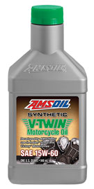  15W-60 Synthetic V-Twin Motorcycle Oil