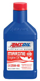  25W-40 Synthetic Blend Marine Engine Oil